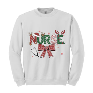 Christmas Nurse Sweatshirt, Christmas Nursing Sweat, Nurse Life Christmas Sweater, School Nurse Christmas