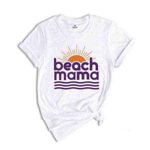 Beach Mama Shirt, Mommy and Baby Shirts, Vacation Shirt, Custom Matching Family, Spring Break Shirt, Girls Trip Shirt