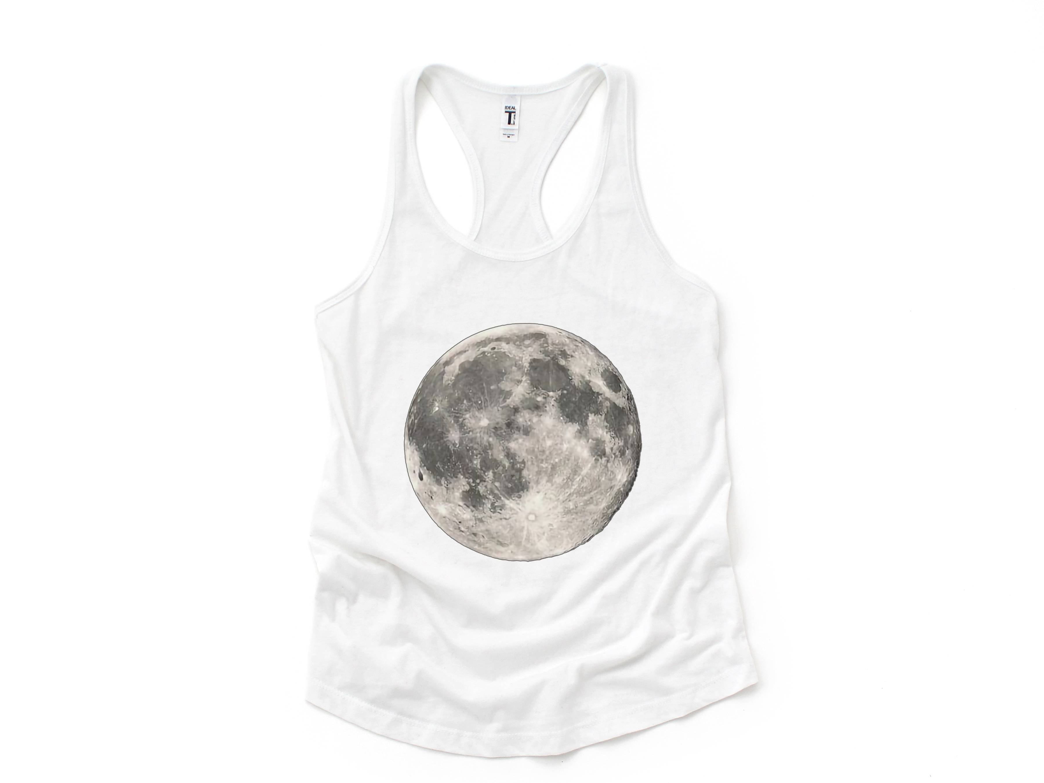 Full Moon Shirt, Lunar Phases Shirt, Moon Lover Gift, Celestial Shirt, Galaxy Tee, Night Sky T-shirt, Astronomy Gift