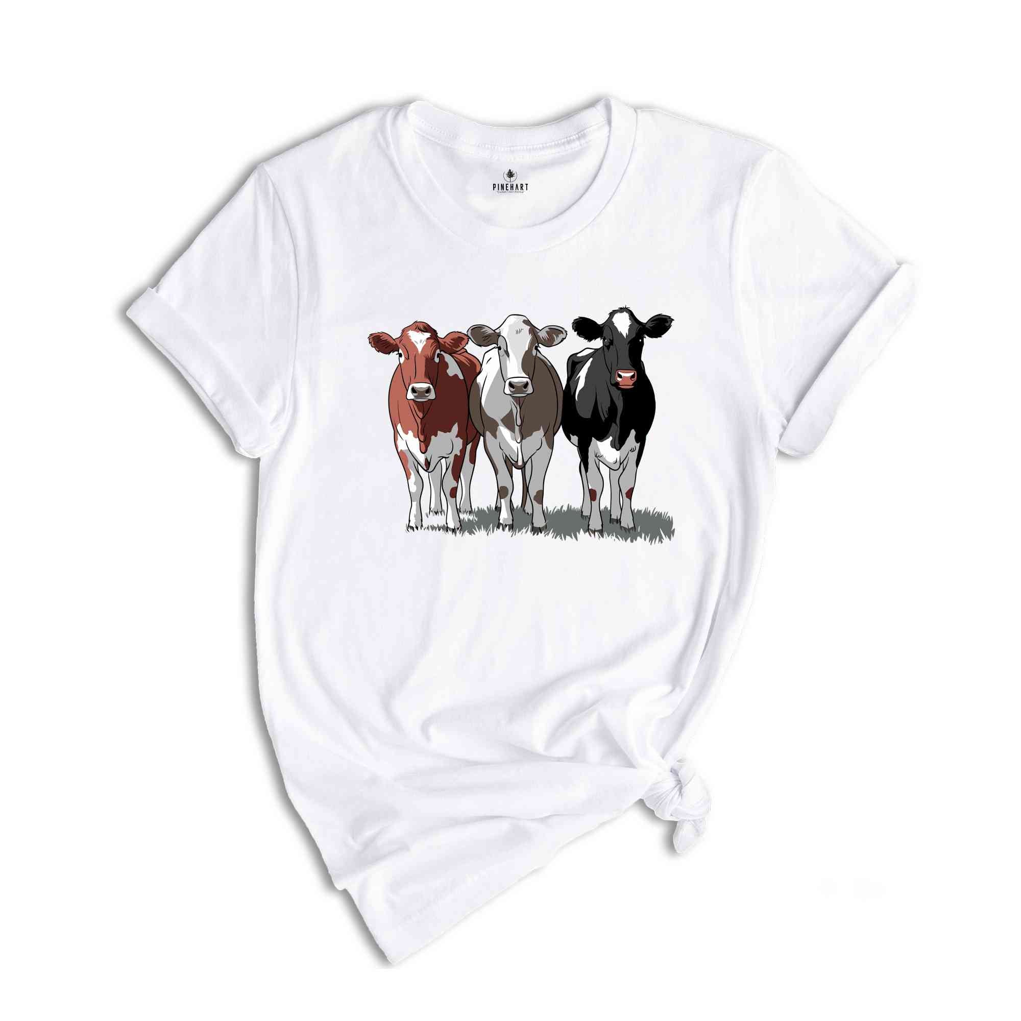 Cows Shirt, Western Shirt, Cow Lover Shirt, Funny Cow Shirt, Farm Lover Shirts, Farm Animal Shirt, Animal Lover Shirt