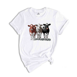 Cows Shirt, Western Shirt, Cow Lover Shirt, Funny Cow Shirt, Farm Lover Shirts, Farm Animal Shirt, Animal Lover Shirt