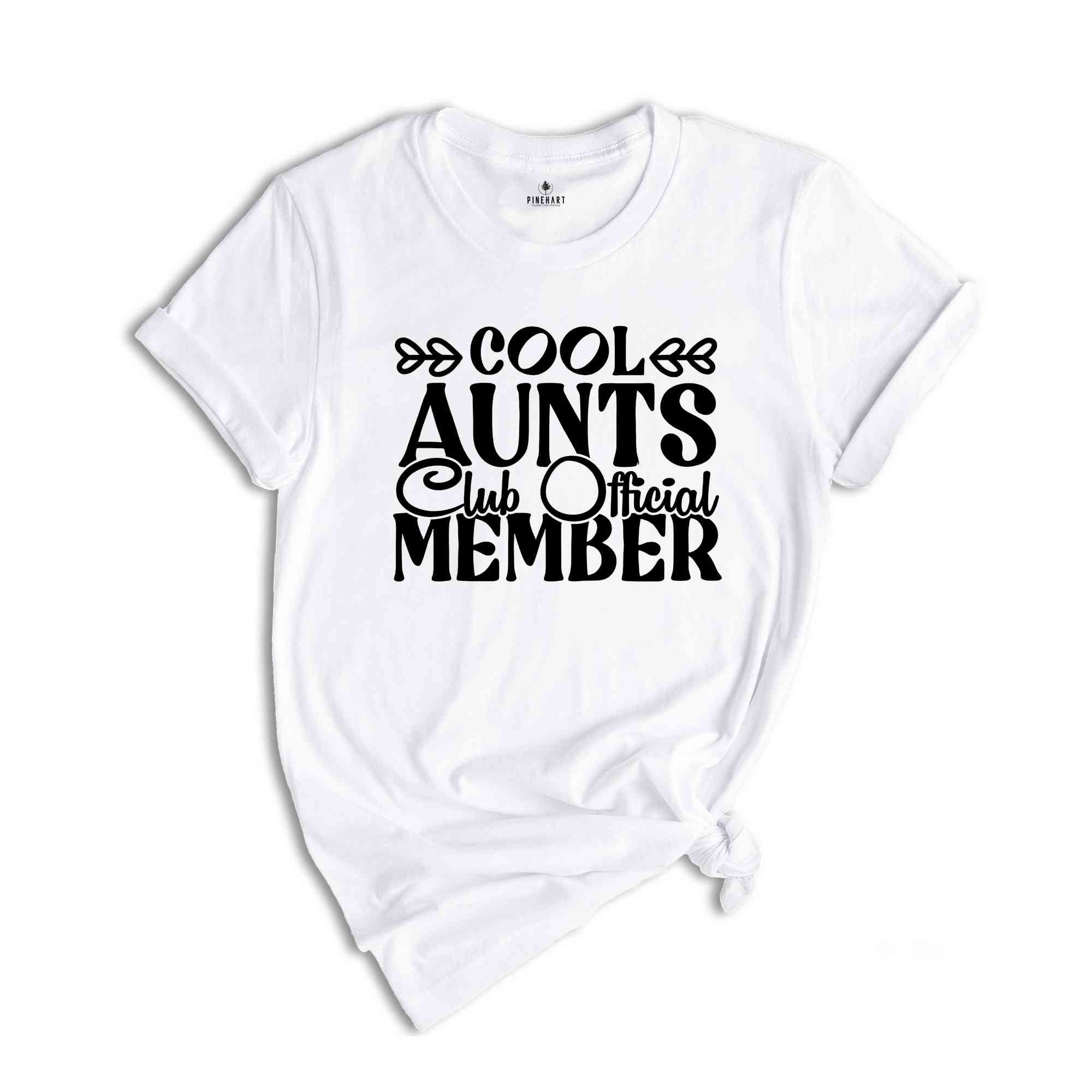 Cool Aunts Club Shirt, Gift For Auntie, Cool Sister Shirt, Best Aunt TShirt, Cute Aunt Gifts, Cool Aunt Shirt,Like A Mom Shirt,Family Tee