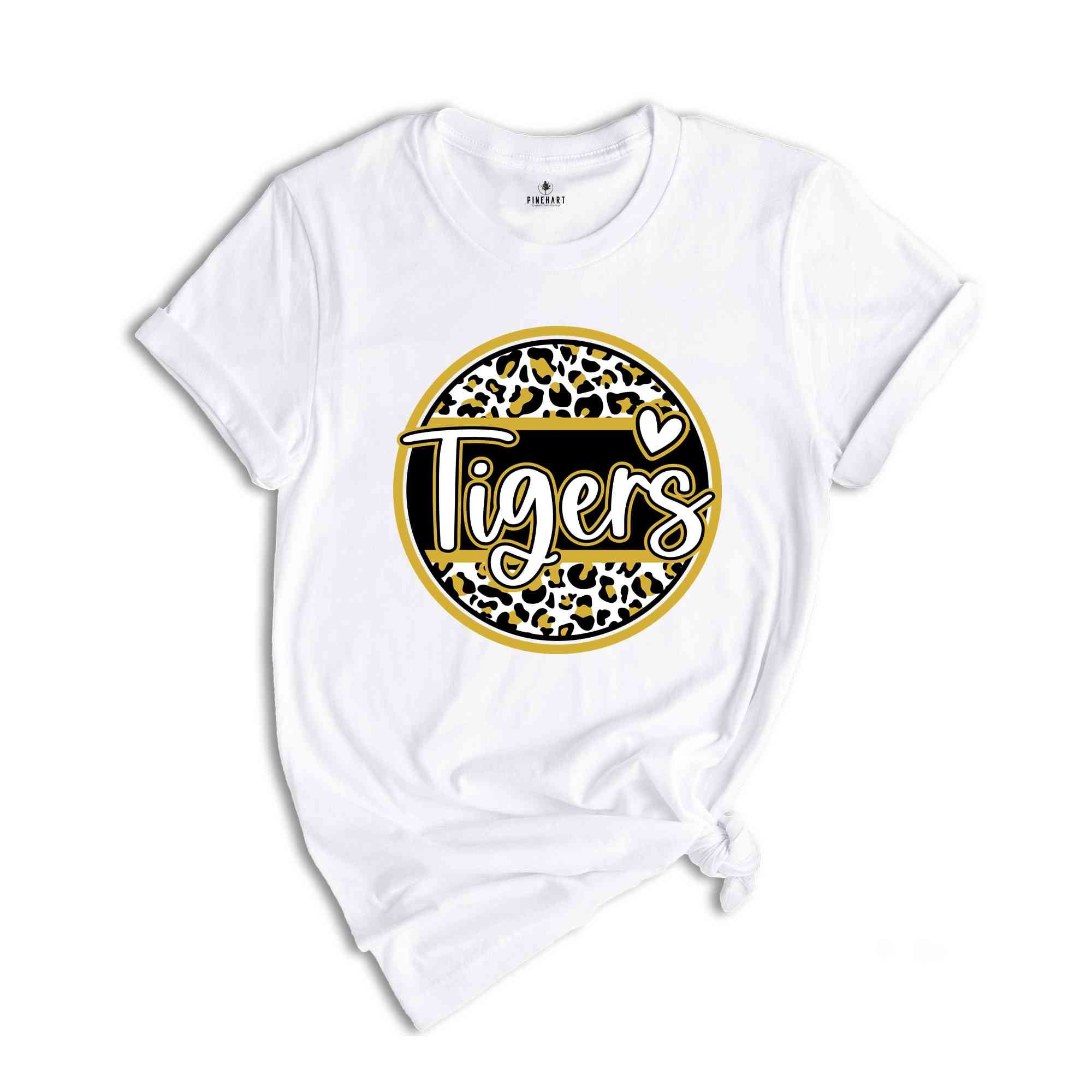 Tigers Team Shirt, School Spirit Apparel, Tigers Mascot Shirt, Tigers Spirit Shirt, Team Mascot Shirt, Football Team Shirt, Sports Shirt