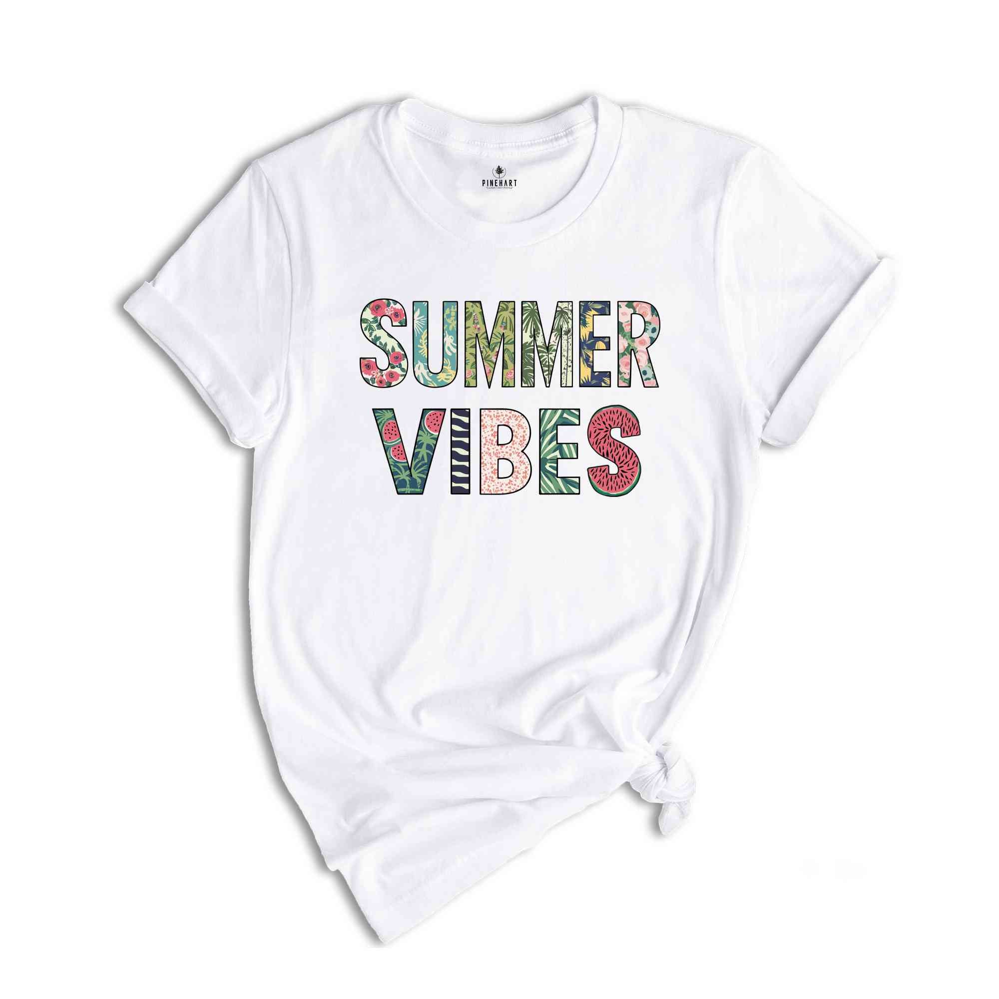 Summer Vibes Shirts, Beach Shirts, Beach shirts, Summer Shirt, Birthday Gift, Girls Trip Shirt, Shirt for Mom, Shirt for Mother