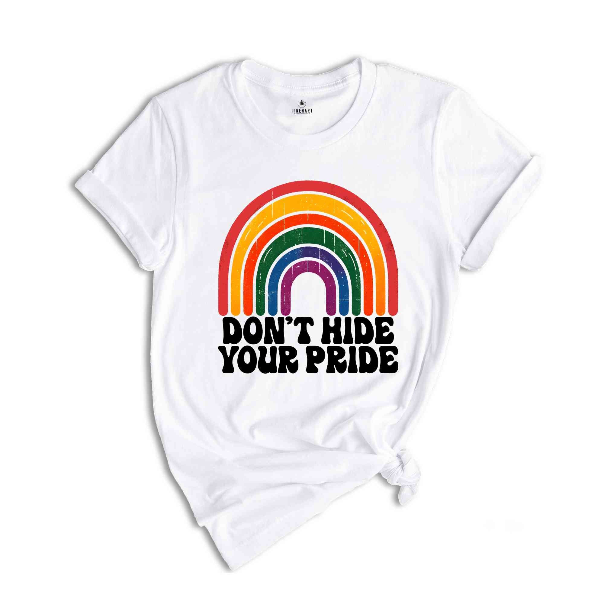 Pride Rainbow Shirt, Pride Ally Shirt, LGBTQ Shirt, Gay Shirt, Lesbian Shirt, Cute Pride Shirt, Pride Month Shirt, Love Is Love Shirt