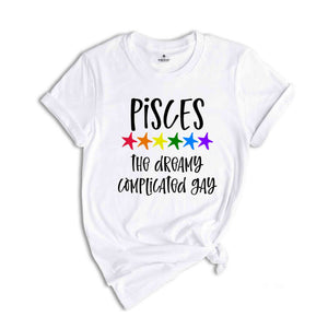 Pisces The Dreamy Complicated Gay Zodiac Shirt, LGBT Pride Shirt, Pisces Shirt, Gift For Gay Shirt, Gay Pride Shirt, Gay Zodiac Shirt