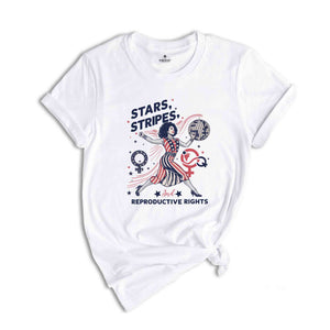 Stars stripes and reproductive rights Shirt, Roe v wade shirt, Election tshirts, Leftist Shirt, Feminist Shirt