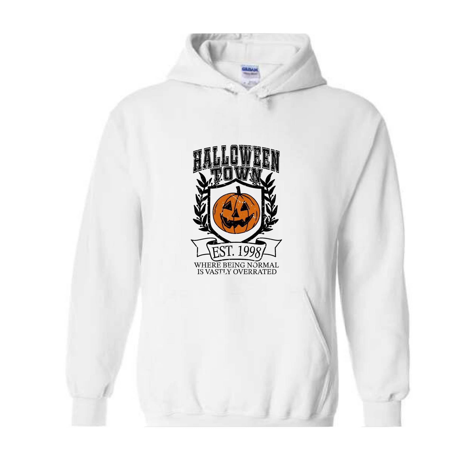 Halloween Town University Hoodie, Halloween Town EST 1998 Hoodie, Halloween Hoodie, Fall Hoodie