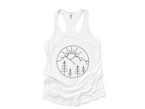 Adventure Tank Top, Adventure Tank Top, Camping Tank Top, Mountain Shirt, Hiker Tank Top, Nature Lover Tank Top, Camping Gift Tank Top