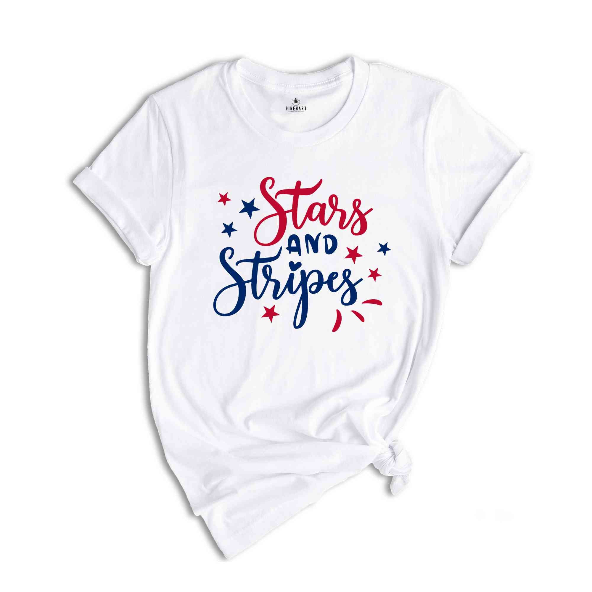 Stars and Stripes Shirt, July 4th Shirt, 4th of July Shirt, Independence Day Shirt, America Shirt, USA Shirt