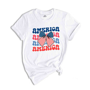 America Shirt, Usa Shirt, Memorial Day Shirt, Retro Shirt, Patriotic Shirt, Retro American Shirt, Independence Day, 4th Of July Shirt