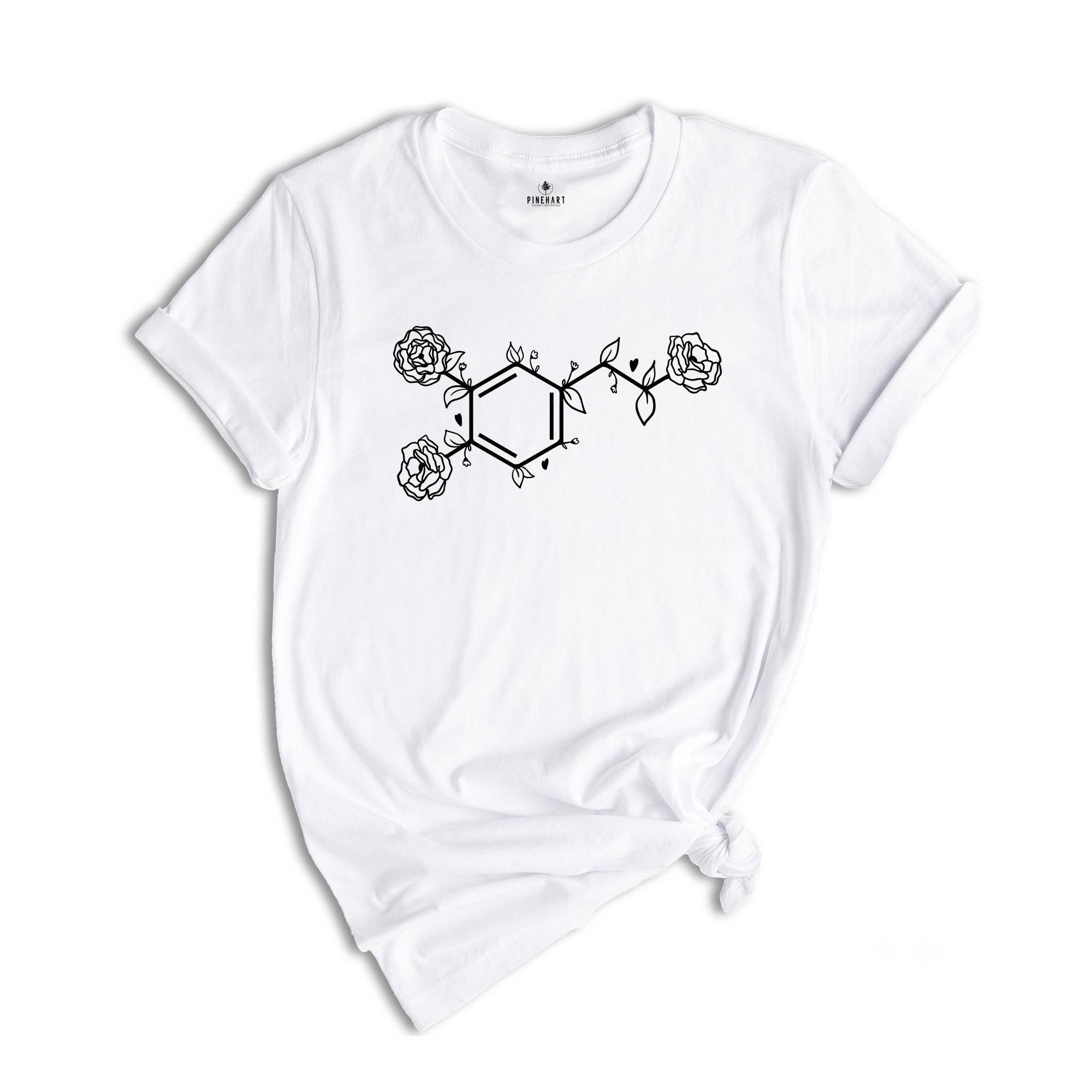 School Psychologist Shirt, Serotonin Molecule Shirt, Therapist Shirt, Serotonin Dopamine Tee, Psychiatrist Shirt