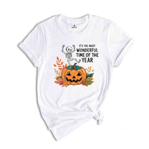 It's The Most Wonderful Time Shirt, Spooky Funny Shirt, Spooky Halloween Shirt, Retro Halloween Shirt, Garment Dyed, Fall Vibes Shirt