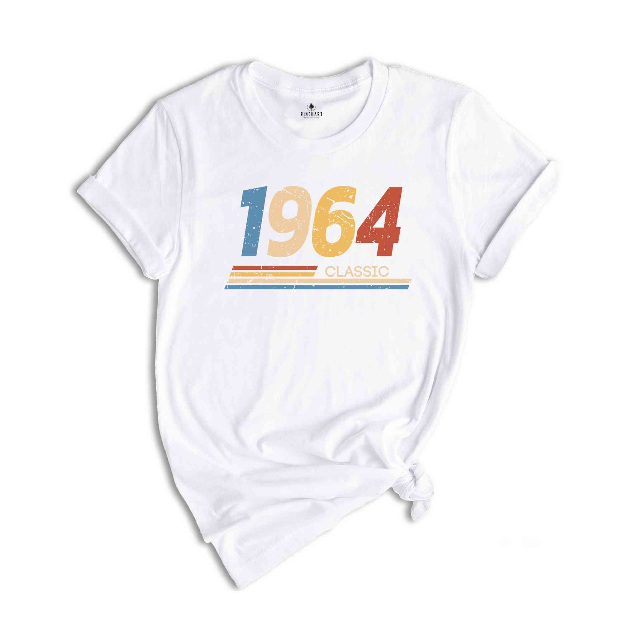 1964 Classic T-Shirt, Vintage Birthday Shirt, Vintage 1964 Shirt, 60th Birthday Shirt, 60th Birthday Gifts, Vintage Tee