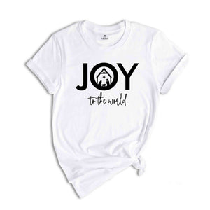 Nativity Shirt, Joy To The World Shirt, Christmas Shirt, Jesus Christmas Shirt, Religious Shirt, Christian Christmas, Joy Shirt