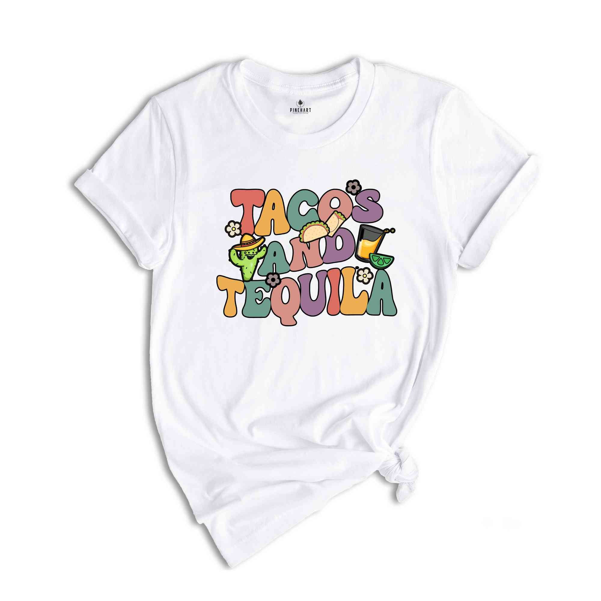 Tacos And Tequila Shirt, Tequila Shirt, Drinking Shirt, Mexican Party Shirt, Hispanic Party Shirt, Fiesta Squad Shirt, Mexico Trip Shirt