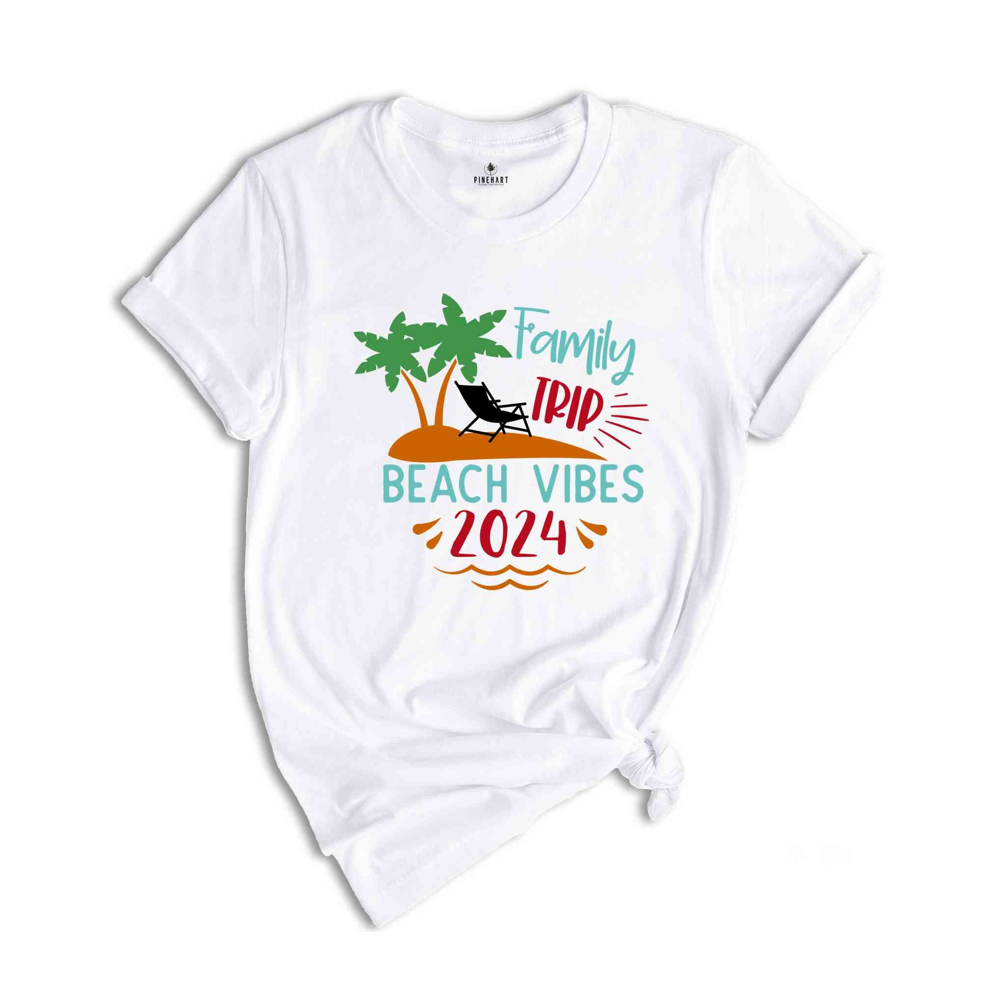 Family Trip Beach Vibes Shirt, Family Vacation Shirt, Summer Vibe Shirt, Family Cruise Shirt, Family Matching Shirt