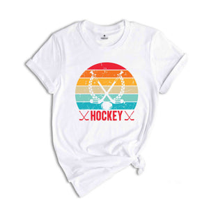 Hockey Team T-Shirt, Minimalist Hockey Player Shirt, Aesthetic Coach Shirt, Match Day Tee, Gift For Hockey Lover