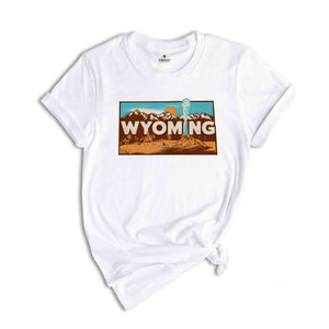 Retro State Of Wyoming Shirt, State Of Wyoming Shirt, State Shirt, Wyoming Shirt, Wyoming Lover Shirt, Family Trip Shirt, Travel Shirt