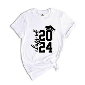 Class of 2024 Shirt, 2024 Graduation Shirt, Graduation Shirt, Graduation Party Shirt, Senior Shirt, Graduation Shirt for Woman,