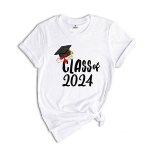 Class of 2024 T-shirt, Graduation 2024 Shirt, Grad Of 2024 Matching Gift, Back To School Shirt, High School Tee