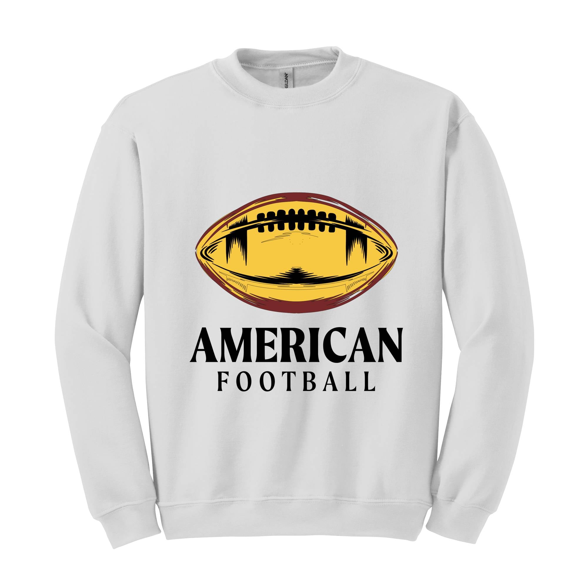 American Ball Sweater, Football Sweater, American Football Sweater, Football Gift Sweatshirt, Trendy Day, Trendy Sweater