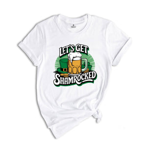 Let's Get Shamrocked Shirt, St Patrick Days Shirt, St Paddy's day Shirt, Shamrock Shirt, Lucky Shirt, Irish Shirt, Saint Patrick's Day