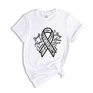 Cancer T Shirt, Cancer Warrior T-shirt, Breast Cancer Shirt, Stronger Than Cancer, Cancer Survivor T-shirt, Cancer Tee, Cancer Awareness Tee