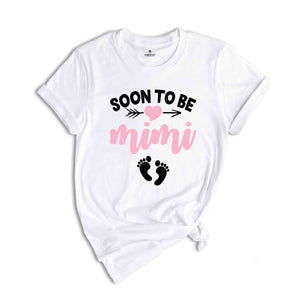 Soon To Be Mimi T-Shirt, Grandma T-Shirt, Grandma To Be Shirt, New Grandma Shirt, Baby Announcement, Grandma Gifts