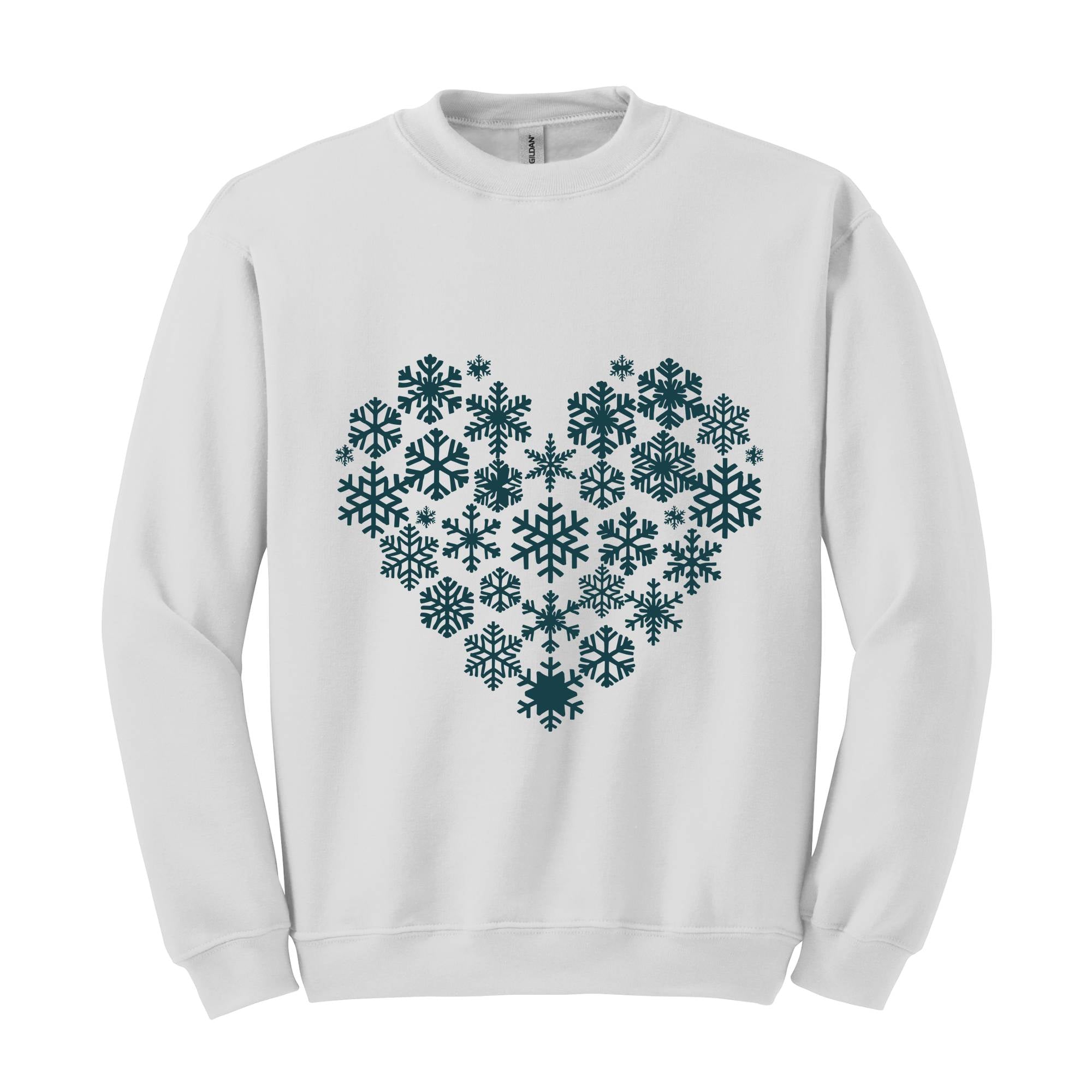 Snowflake Sweatshirt, Christmas Sweatshirt, Women Holiday Shirt, Snow Flake Sweater, Snow Sweatshirt, Christmas Gift Shirt, Winter Shirt