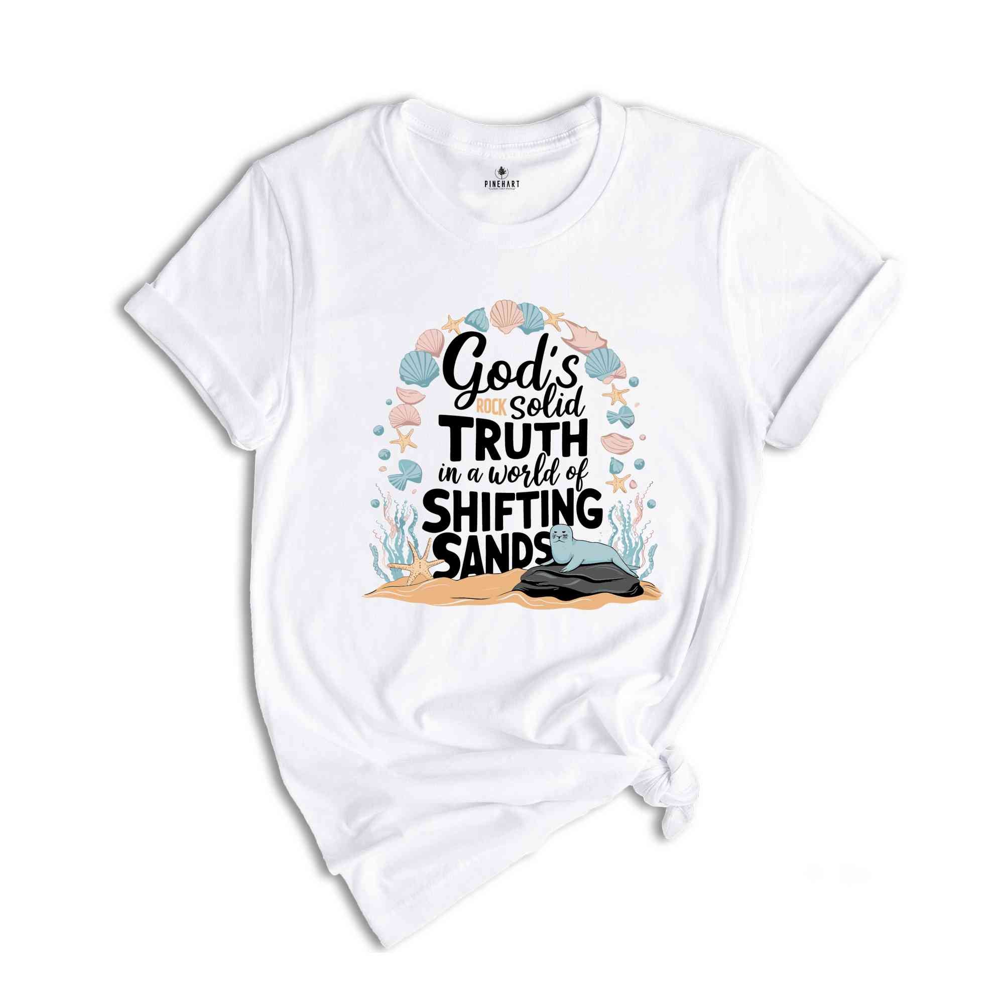 God's Rock Solid Tee, Breaker Rock Beach Shirt, Vacation Bible School, Christian Matching Shirts, Sunday School Lesson