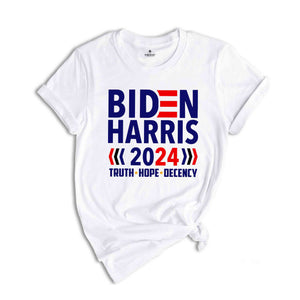 Biden Harris 2024 Shirt, Funny President 2024 Shirt, Election 2024 Shirt, American Vote Shirt, Pro Democrat Shirt, Patriotic Gift