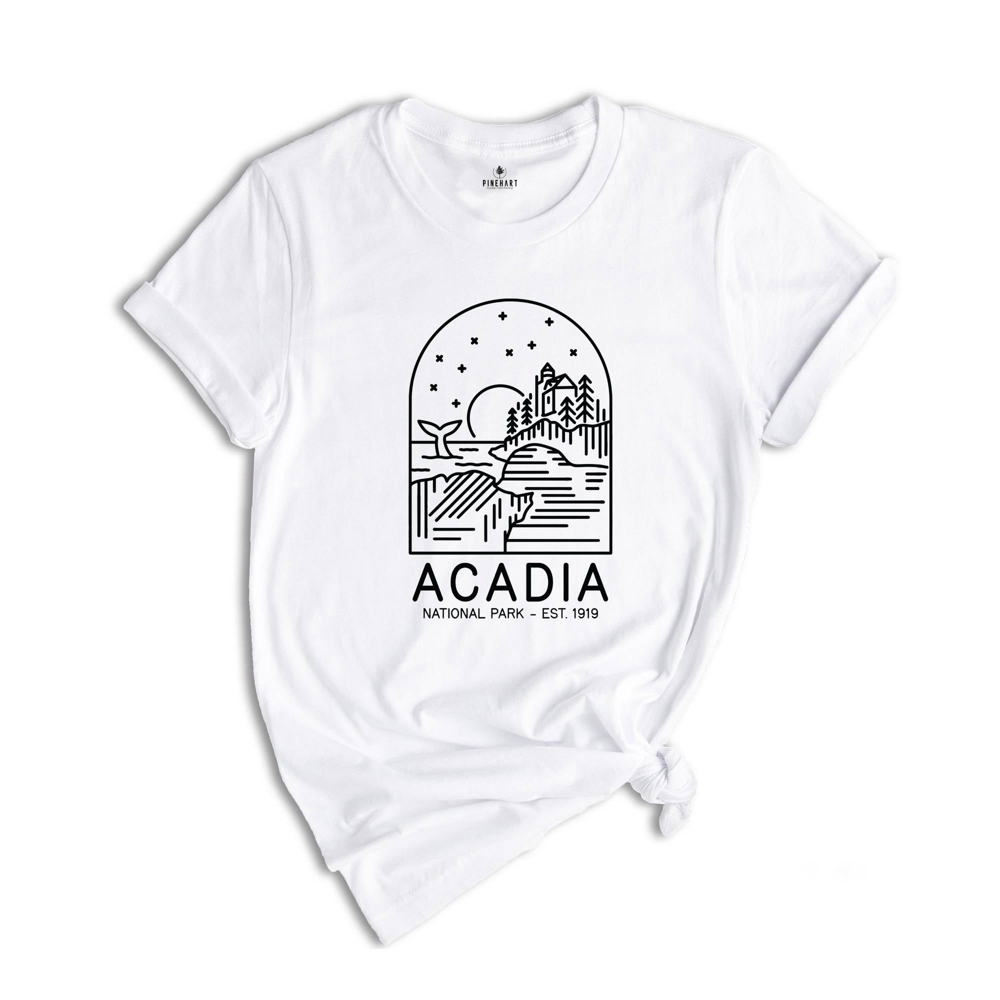 Acadia National Park, National Parks Shirt, Camping Shirt, Travel Shirt, Hiking Shirt, Nature Shirt, Acadia Camping Shirt, Acadia Park Shirt