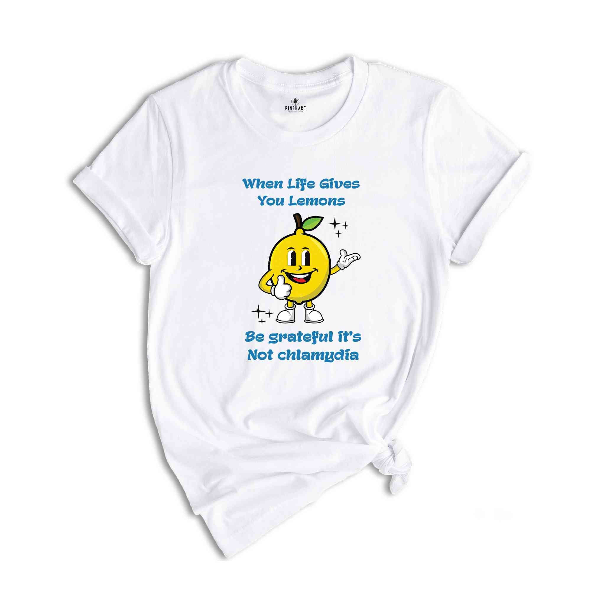 When life gives you lemons shirt, Funny sarcastic tee, Funny quote shirt, 90s vintage tee, Retro funny shirt