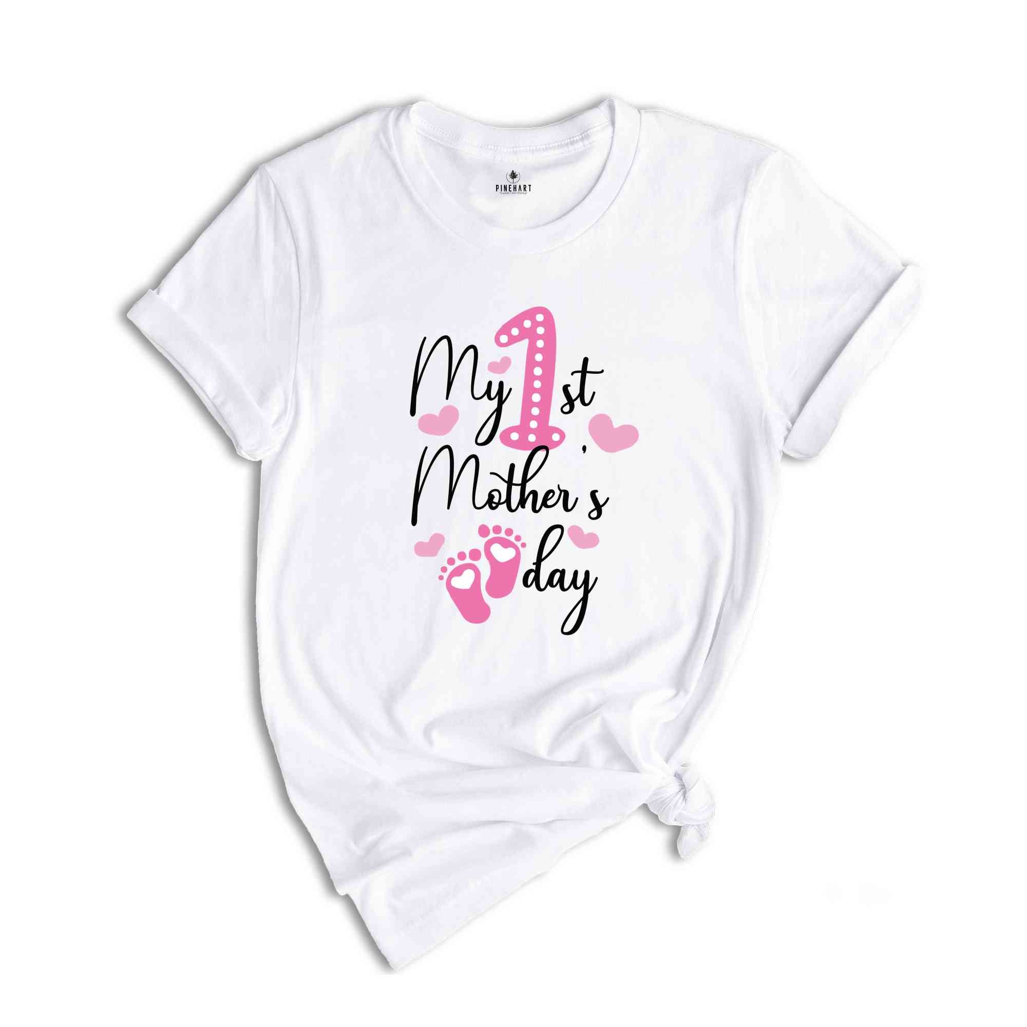 My 1st Mother's Day Matching Shirt, Mom And Baby Girl Matching Mother's Day Shirt, Mother's Day Gifts