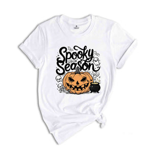 Spooky Season Shirt, Spooky Halloween Shirt, Spooky Fall Shirt, Spooky Ghost Shirt, Spooky Vibes Shirt, Spooky Pumpkin Shirt