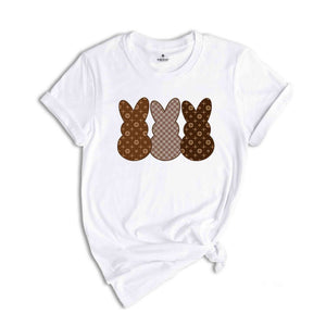 Brown Bunny Shirt, Easter bunny Shirt, Trendy Easter Shirt, Easter Vibes Shirt, Christian Shirt, Jesus Shirt