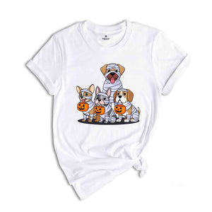 Halloween Dog Shirt, Ghost Dog Shirt, Сute Ghost Dog Shirt, Halloween Shirt, Dog Lover Gift, Spooky Season Shirt, Dog Shirt