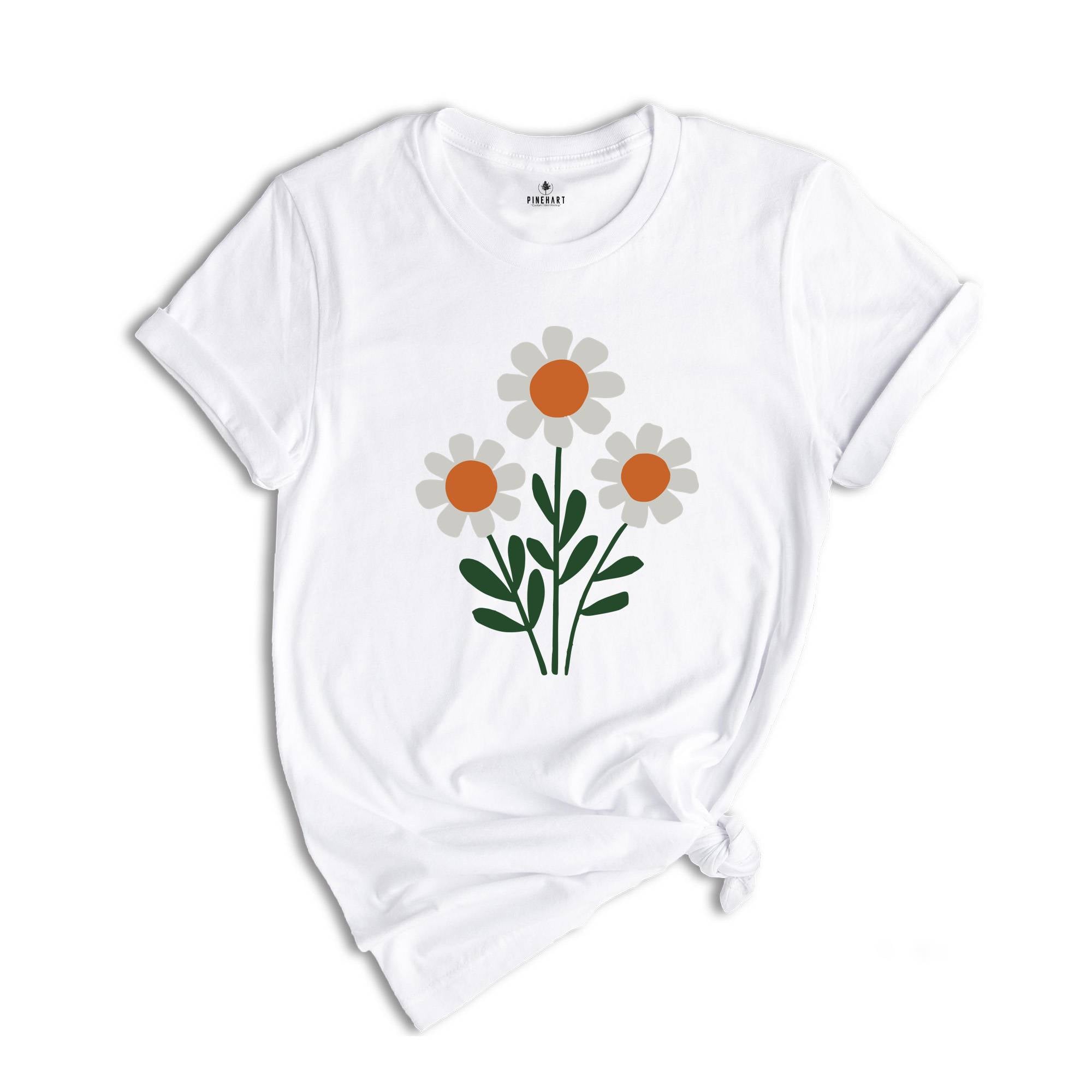 Flowers Shirt, Boho Shirt, Wildflowers Shirt, Boho Flowers Shirt, Floral Nature Shirt, Flowers Lover Shirt, Botanical Lover Shirt