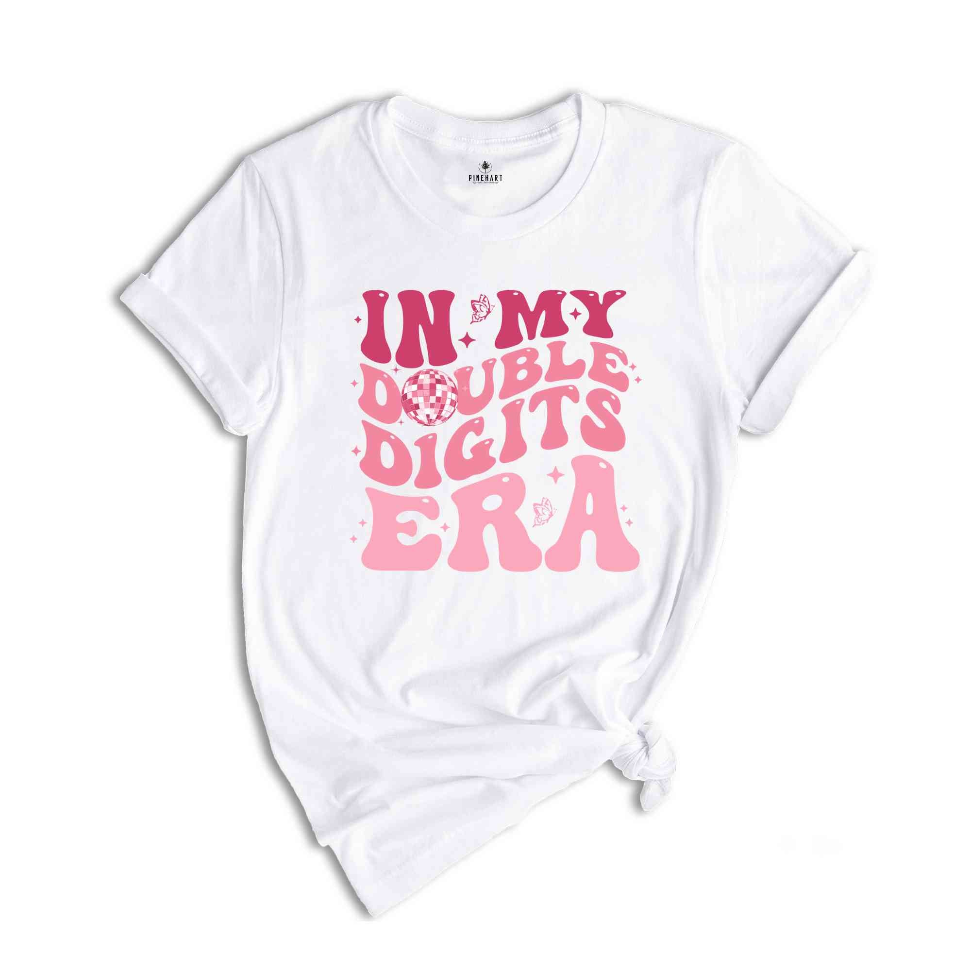 In My Double Digits Era Shirt, Double Digits Shirt, Birthday Girl Shirt, 10 Year Old Birthday, Tenth Birthday Shirt, Birthday Party