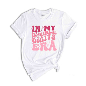 In My Double Digits Era Shirt, Double Digits Shirt, Birthday Girl Shirt, 10 Year Old Birthday, Tenth Birthday Shirt, Birthday Party