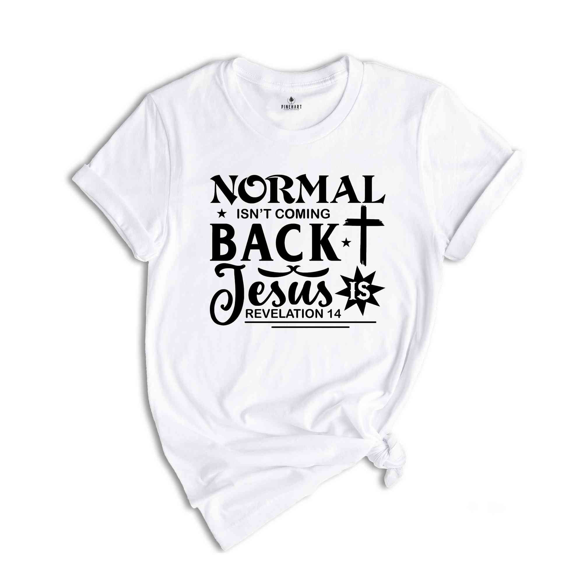 Normal Isn't Coming Back Jesus Shirt, Jesus Shirt, Christian T-shirts, Religious Shirt, Prayer Shirt