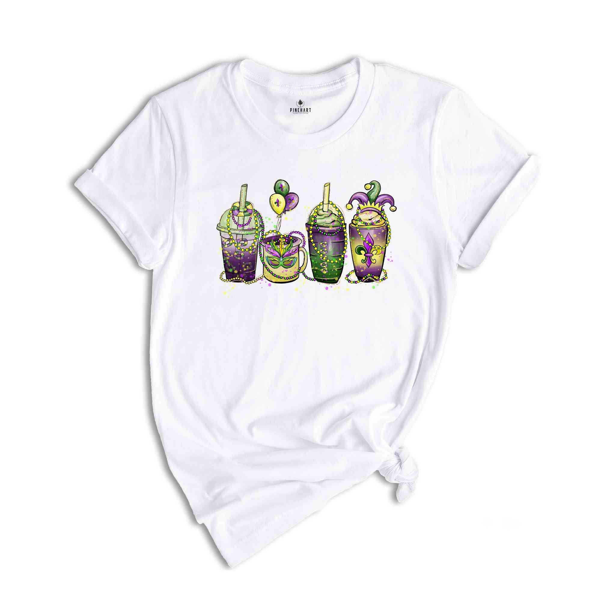 Mardi Gras Shirt, Fat Tuesday Shirt, Mardi Gras Party, Mardi Gras Carnival, Flower De Luce T-Shirt, Mardi Gras Clothing