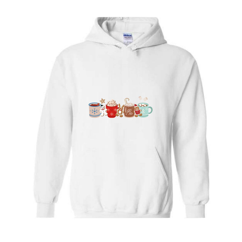 Gingerbread Christmas Latte Sweatshirt, Xmas Sweatshirt, Christmas Coffee Sweatshirt, Winter Coffee Shirt, Hot Cocoa Sweater, Winter Lover