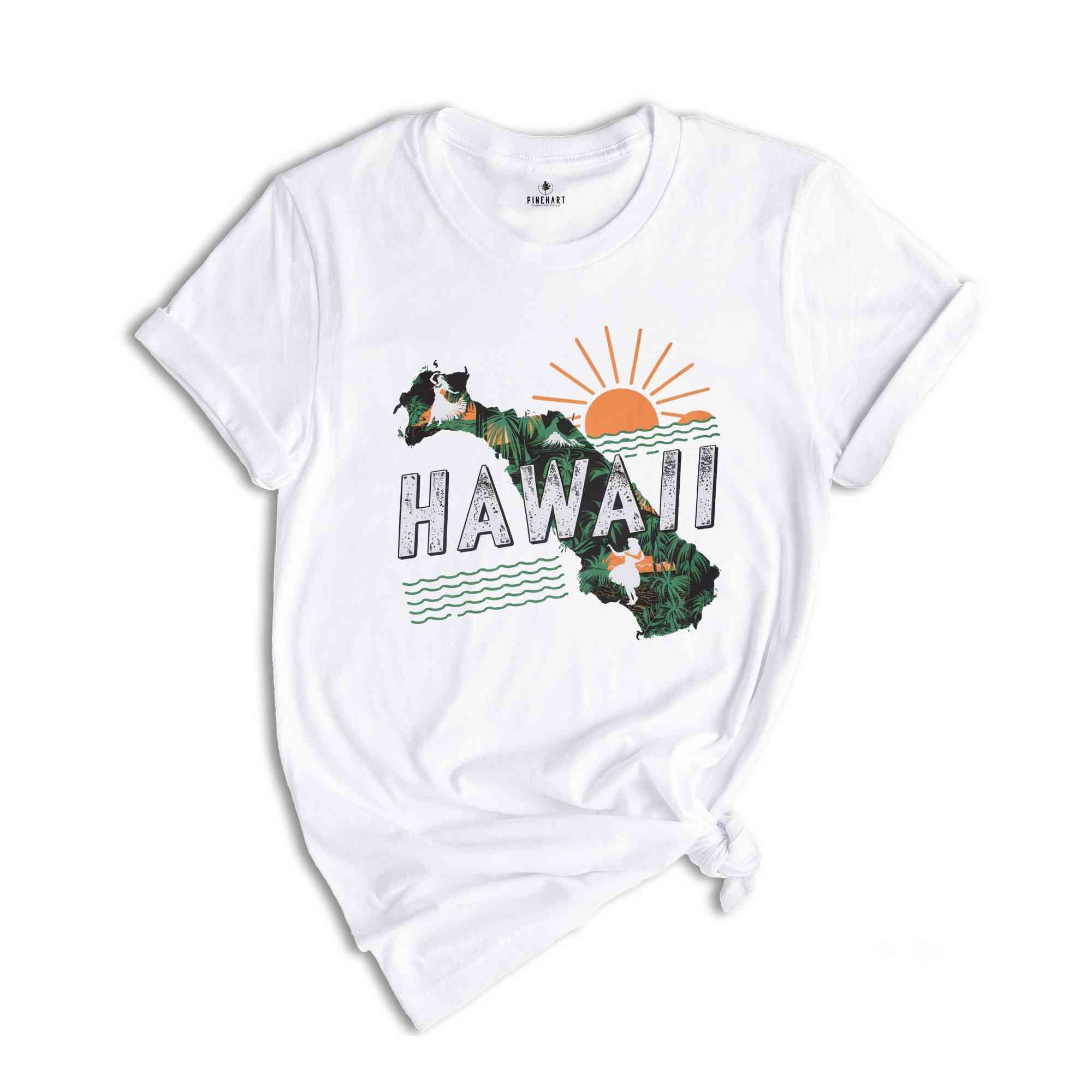 Retro State Of Hawaii Shirt, State Of Hawaii Shirt, State Shirt, Hawaii Shirt, Hawaii Lover Shirt, Family Trip Shirt, Travel Shirt