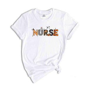 Halloween Nurse shirt, Halloween Nursing Shirt, Nurse Fall Shirt, Nurse Halloween, Nursing Tee, Halloween Shirt, Halloween Shirt