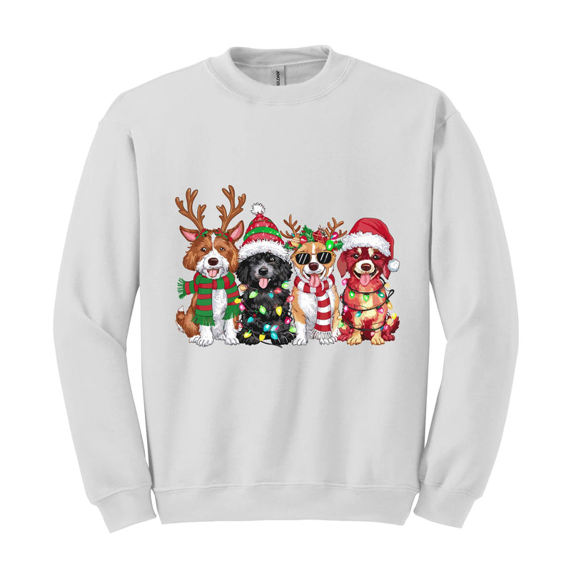 Christmas Dog Sweatshirt, Christmas Golden Retriever Shirt, Christmas Shirt, Christmas Gift, Dog Christmas Sweatshirt, Christmas Sweater