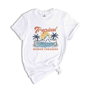 Tropical Hidden Paradise Shirt, Tropical Tshirt, Island Shirt, Tropical Travel Shirt, Tropical Vacation Gift, Adventure Shirt, Nature Shirt