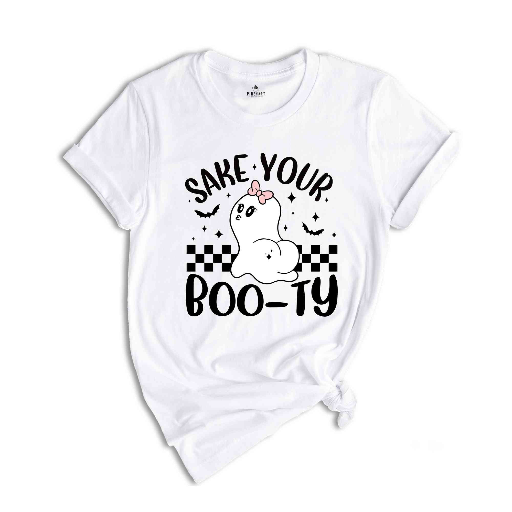 Sake Your Booty Shirt, Girl Halloween Shirt, Sake Your Booty Shirt, Funny Halloween Tee, Spooky Season Shirt, Cute Halloween Shirt, Boo Tee