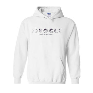 Just a Phase Moon Hoodie, Moon Hoodie, Sweatshirt Women Moon, Just a Phase Hoodie, Boho Moon Sweatshirt, Celestial Sweatshirt